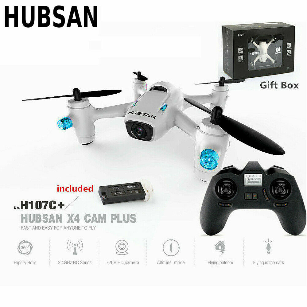 hubsan rc dron quadrocopter h107c 720p