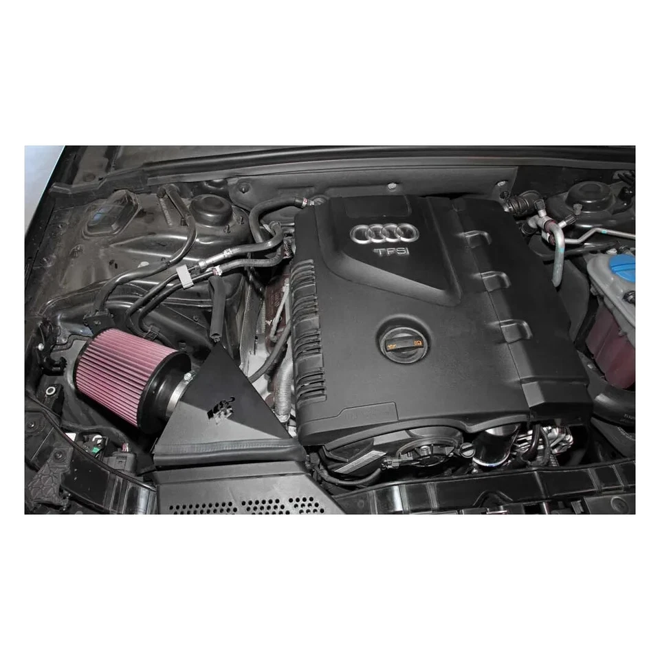 K&N Typhoon Cold Air Intake System Fits 2009-2013 Audi A4 / A4 Quattro 2.0L L4 - Image 3 of 4