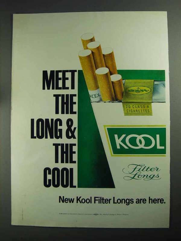 1968 Kool Cigarettes Ad