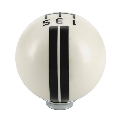 Fit Ford Mustang GT500 5 Speed Manual Gear Shift Knob Shifter Handle Stick White - Picture 2 of 11
