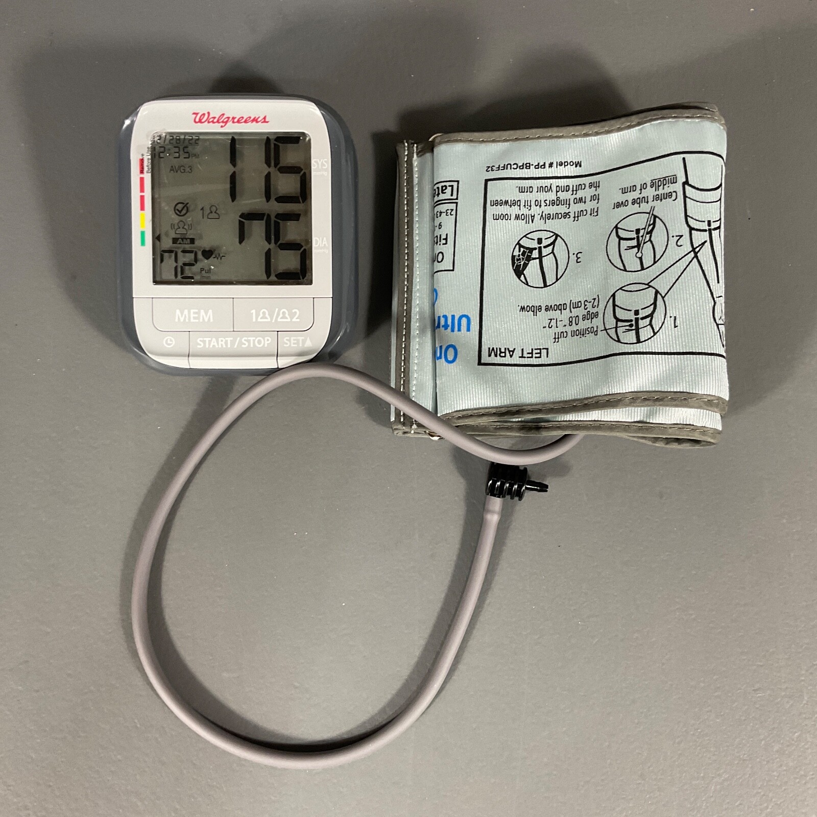 Walgreens Deluxe Arm Blood Pressure Monitor Irregular Heartbeat