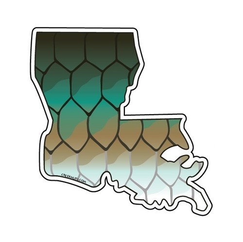 TARPON Stickers STATE CUT-OUTS fishing fly fishing DECALS saltwater flats - Afbeelding 18 van 28