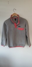 Patagonia Sweater Youth Size L 12 Synchilla Snap T Fleece