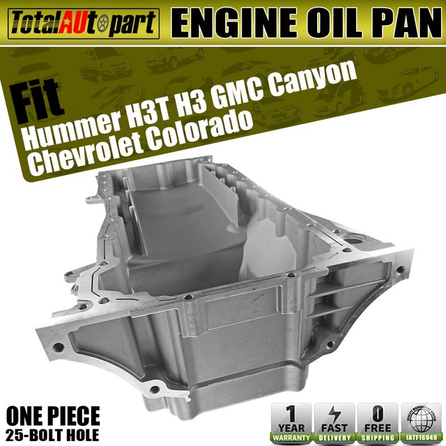 Premium Engine Oil Pan fit Hummer H3T H3 GMC Canyon Chevrolet Colorado 3.5L 3.7L eBay