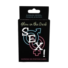 game  Glow-In-The-Dark SEX CARD GAME Adult Sexual Position Couples Foreplay Fun