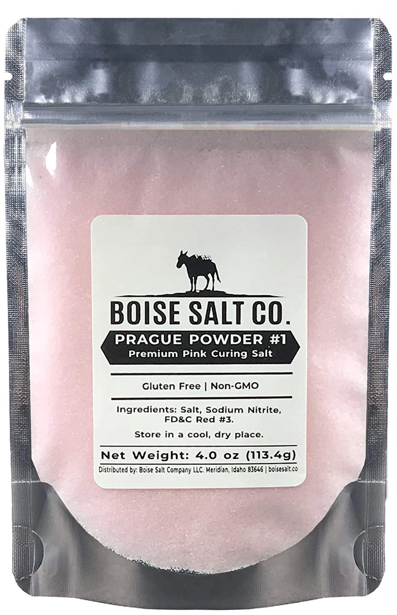 Boise Salt Co. Prague Powder 1 Premium Pink Curing Salt 4oz eBay