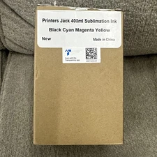Printers Jack 400ML Sublimation Ink Refill for Epson Inkjet Printers Heat Press