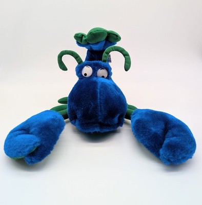 Classic Toy Co Blue Lobster Stuffed Animal Plush 1996 11'' Ocean Sea Life 