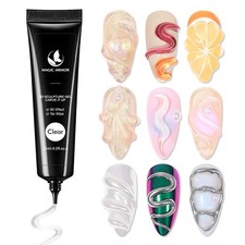3D Gel Nail Art for Carving, Molding Painting Decoration Manicure Salon Home DIY