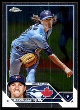 Kevin Gausman 2023 Topps Chrome #55 Blue Jays MLB READ FREE SHIP AutographDen