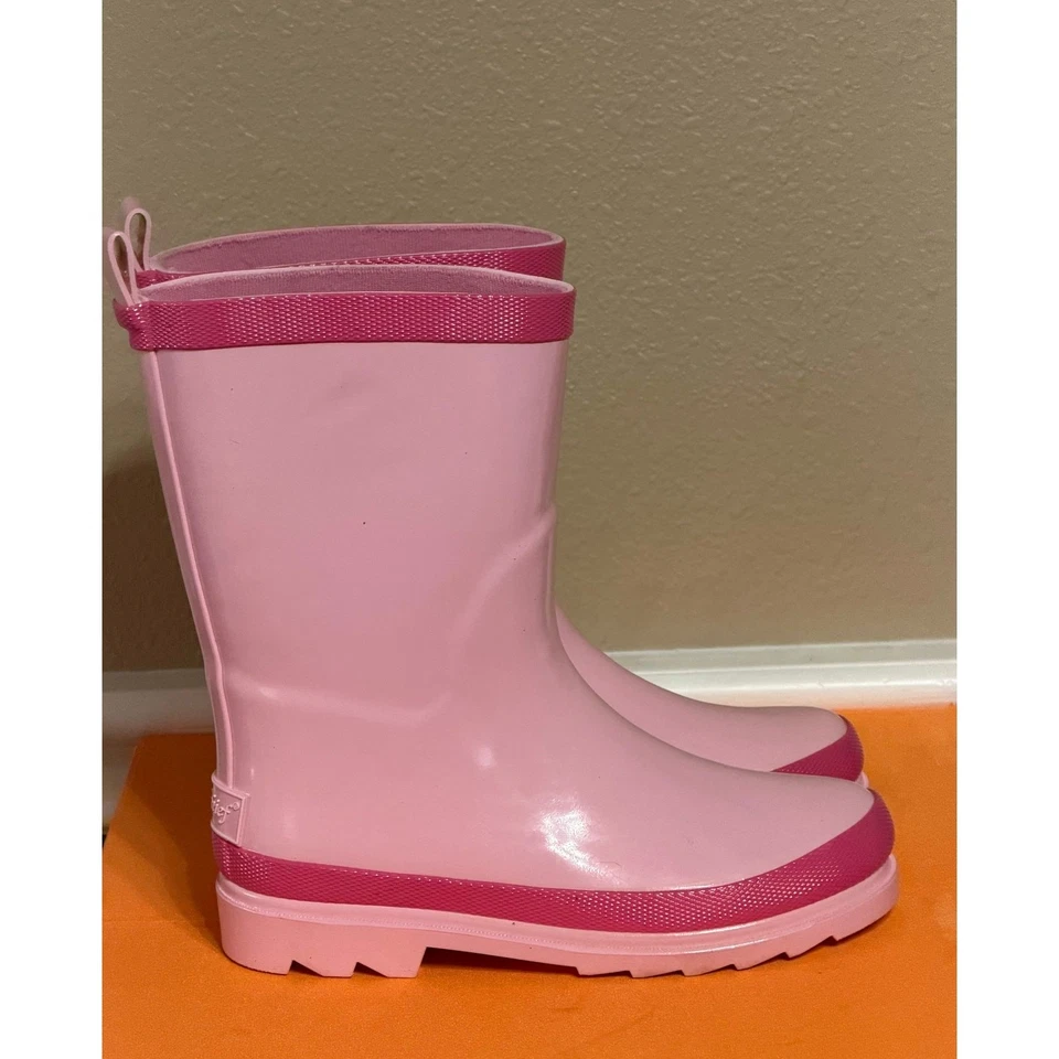 Landchief Kids Rain Boot Pink Size 1 Waterproof Utility Cute Fairy Kidcore Y2K - Image 3 of 4