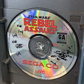 SEGA CD - Star Wars: Rebel Assault - Complete/CIB w/ Reg Card - Refurbished, Exc