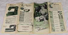 B10/ Anker Nähmaschinen Sparbüchse Flyer - ...