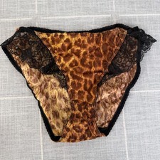 Vintage Fruit of the Loom Panties Lace Size Large NEW WITHOUT TAGS Leopard Print