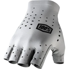 100% Sling Finger Short Gloves Sm Gray 10021-00005