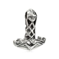 2,2Cm Thors Hammer KettenanhäNger Silber 925 Amulett Skandinavisches Talisman