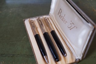 Parker 51 Trio Cased Very Good