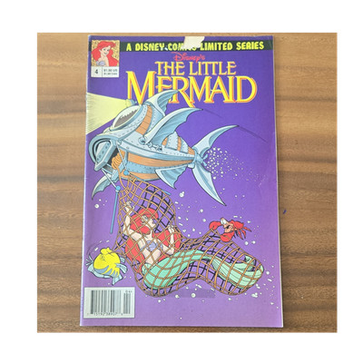 Disney Comics The Little Mermaid Limited Series #4 Ariel Comic Book