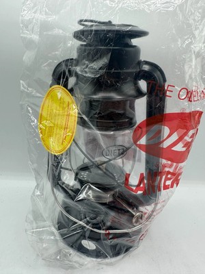 Dietz #76 Black Original Oil Lantern hood dented unused still in original bag