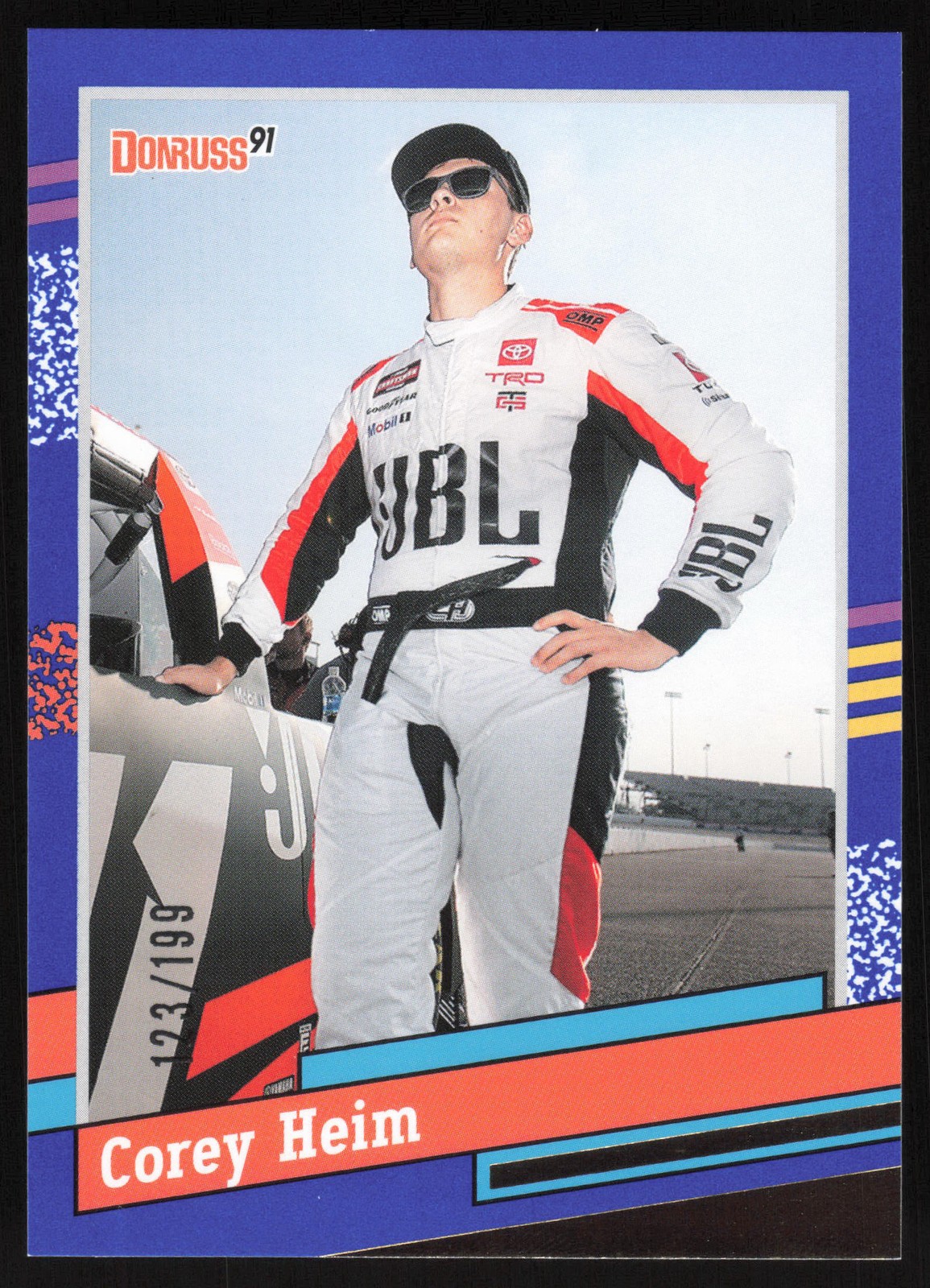2024 Donruss Racing #137 Blue #123/199 Corey Heim