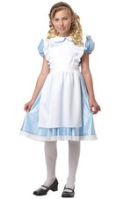 Alice In Wonderland Child Girls Dress Costume