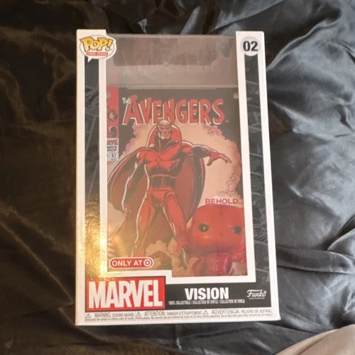Funko Pop! Comic Covers Marvel Vision #02 Target Exclusive Vinyl Figure