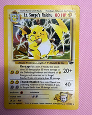 Lt. Surge's Raichu #11 Prices | Pokemon Gym Challenge | Pokemon Cards