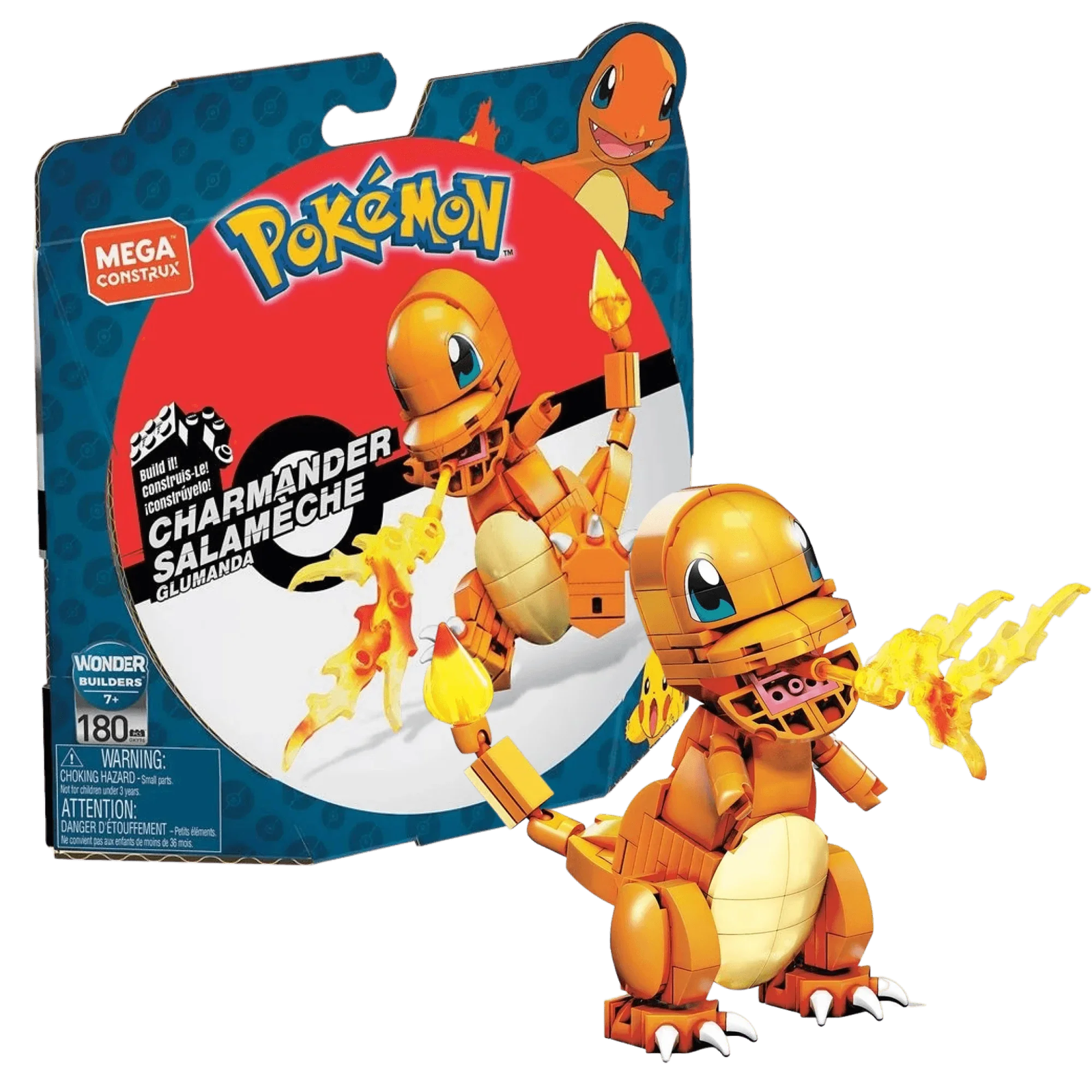 Mega - Pokemon - Construx Charmander