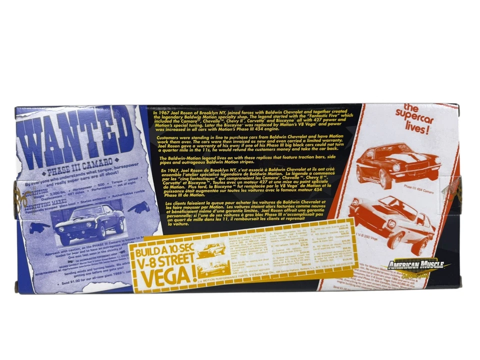 🇺🇸🇺🇸American Muscle 1968 Baldwin Motion Corvette 1/18 GE🇺🇸🇺🇸 Foto 4 de 4