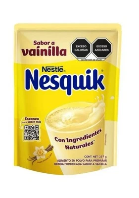 NESTLÉ 1 NESTLE NESQUIK MEXICO VANILLA FLAVOR MILKSHAKE 357G **FREE SHIPPING**
