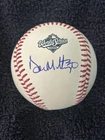 DON MATTINGLY SIGNED AUTOGRAPHED 2025 WORLD SERIES BASEBALL JSA COA BLUE JAYS