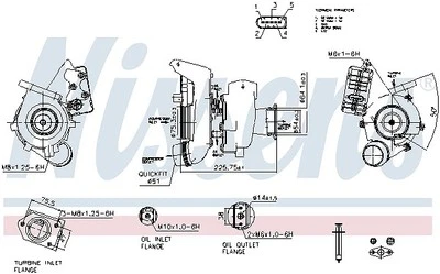 NISSENS Chargeur, suralimentation pour BMW - Photo 1/4