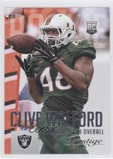 2015 Panini Prestige Rookie Clive Walford #218 1u6