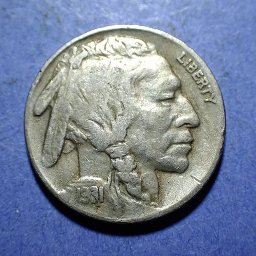 1931-S Buffalo Nickel  Abt. VF
