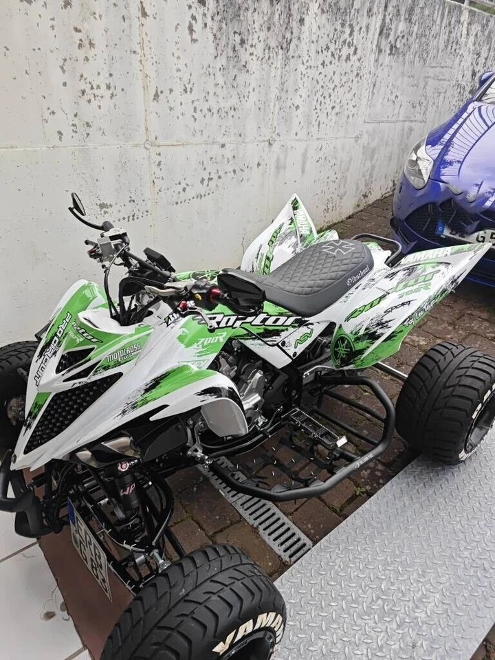 Kit gráfico Yamaha Raptor 700 700R 2013-2025 ATV Grafik Decals Aufkleber - Bild 4 von 4