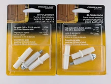 Lot of 2 - PRIME-LINE N 7269 3/8 in. Bi-Fold Door Top/Bottom Pivot and Guide Set