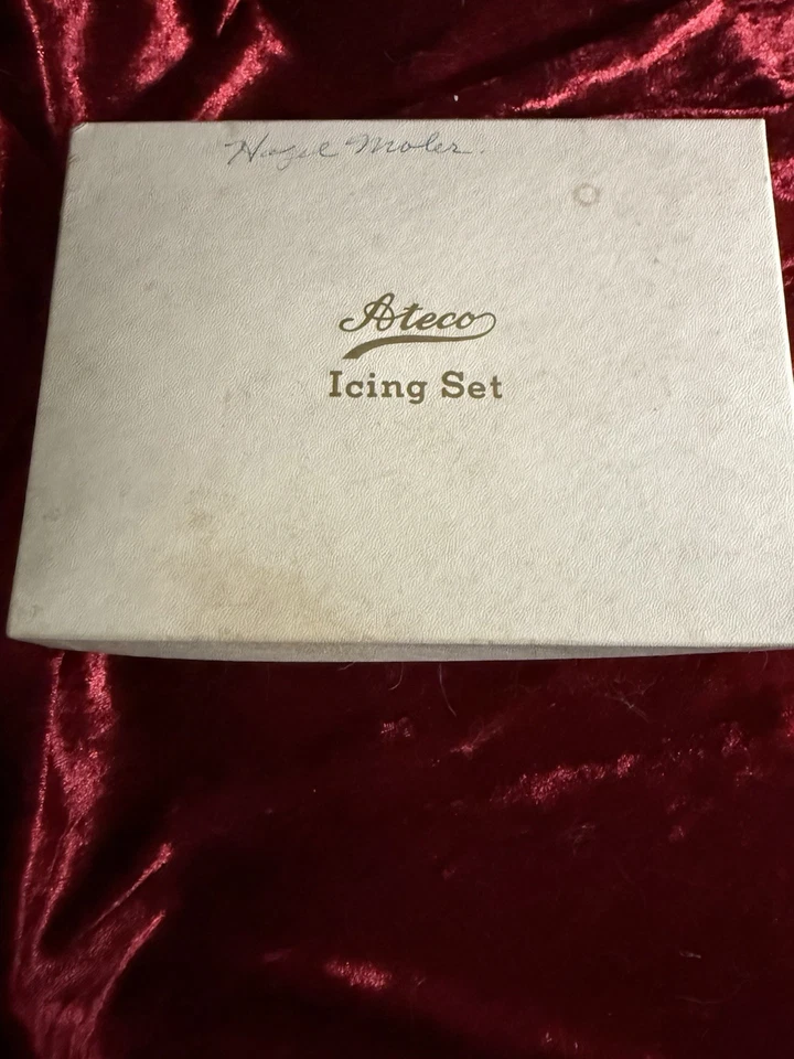 Kit de decoración de pasteles desierto vintage Ateco con manual Foto 2 de 4