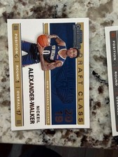 2019-20 PANINI CONTENDERS ROOKIE CLASS INSERT CARD NICKEIL ALEXANDER-WALKER #17. rookie card picture