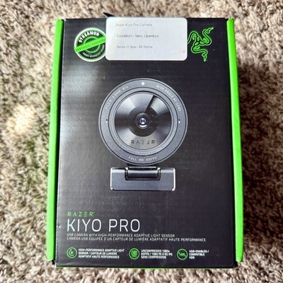 Razer Kiyo Pro Webcam Streaming, Gaming, Video Calls: Full HD 1080p 60FPS (NEW)