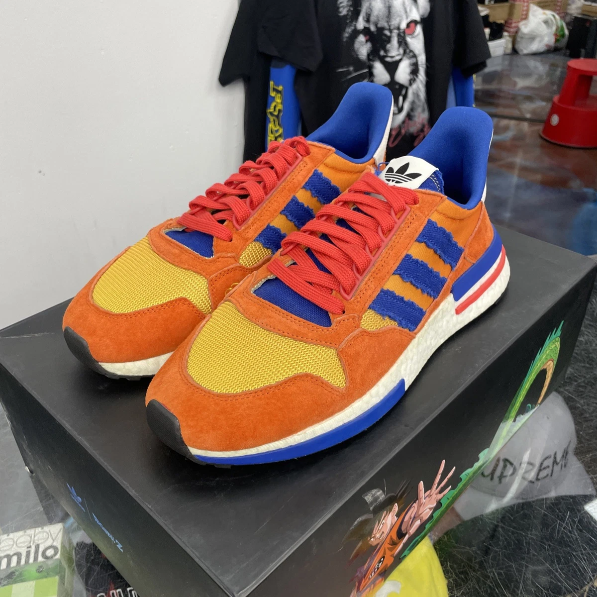 Las mejores ofertas en adidas Dragon Ball Z x ZX 500 RM Son Goku