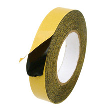 JVCC Double-Sided Black Tissue Tape Arylic Adhesive DCT-39A-B : 4 in. x 60 yd