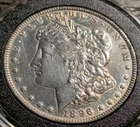 Tough Date A Very Nice 1896  Morgan Silver Dollar