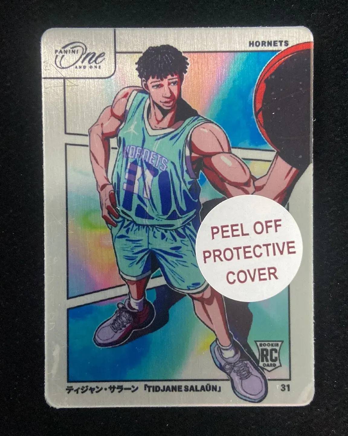 2024-25 Panini One And One RC Manga Hornets Tidjane Salaun Case Hit SP #11 KM022