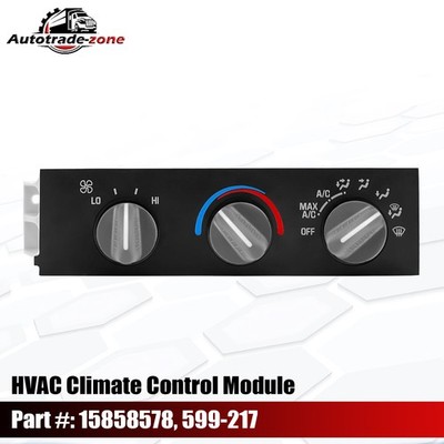 AC Heater Switch Climate Temp Control Module For 96-07 Chevy Express GMC Savana