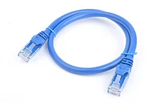 8Ware CAT6A Cable 0.5m (50cm) - Blue Color RJ45 Ethernet Network LAN UTP Patc...