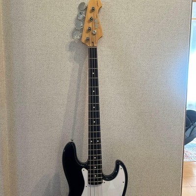 Electric Bass Guitar FGN Fujigen JJB6R J-Classic Black with Soft