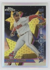 1996 Topps Chrome Star Power Refractor Jose Mesa #91 6m1