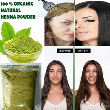 100  ORGANIC NATURAL HENNA POWDER HOME MADE FOR HAIR DYE CARE 100gm