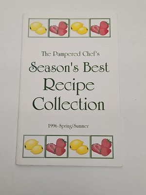 Vintage 1996 The Pampered Chef Season's Best Spring/Summer