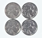 Buffalo Nickels Sharp Horn XF/AU - 1936 1936 1937 1935 Lot Collection *475